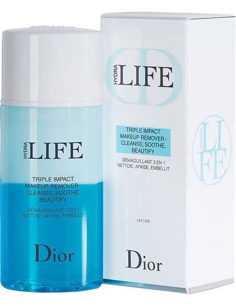 Dior Hydra Life Triple Impact Makeup Remover, 4.25 oz. 